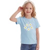 image:imageStelle Girls T Shirts Graphic Tees Short Sleeve Tshirts Crewneck Cute Summer Casual Basic Tops for Kids Teen 415 YearsWhite Bloomblue