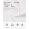 image:imageStelle Girls Underwear Cotton Brief Toddler Breathable Soft Panties 5 Pack  Underwear for Girls Design with Cute Bow Stretchy Waistband Breathable DoubleLayer Gusset for School Play Everyday Wear5 White