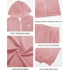 image:imageStelle Girls Velour Tracksuits Zip Up Hoodies Joggers with Pockets 515 Y  Sweatshirt with PocketsChin GuardElastic WaistFall Winter OutfitsHolidayChristmasToddlerLittle Girl TweenTeenPreppyRose Clay