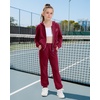 image:imageStelle Girls Velour Tracksuits Zip Up Hoodies Joggers with Pockets 515 Y  Sweatshirt with PocketsChin GuardElastic WaistFall Winter OutfitsHolidayChristmasToddlerLittle Girl TweenTeenPreppyRuby