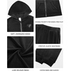 image:imageStelle Girls Velour Tracksuits Zip Up Hoodies Joggers with Pockets 515 Y  Sweatshirt with PocketsChin GuardElastic WaistFall Winter OutfitsHolidayChristmasToddlerLittle Girl TweenTeenPreppyBlack