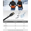 image:imageStelle Heated Vest Women Power Bank Not Included Smart Warming Electric Heating Puffer Vest Lightweight FleeceBlack