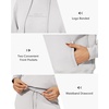 image:imageStelle Sweat Suits for Womens 2 Piece Sweat Set Long Sleeve Hoodie Sweatsuits Sets Drawstring Sweatpants with PocketsLight Grey
