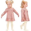 image:imageStelle Toddler Girls Tights Baby Cable Knit Thick Stockings Cotton Winter Warm Leggings Pantyhose 123 Pack1ivory
