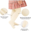 image:imageStelle Toddler Girls Tights Baby Cable Knit Thick Stockings Cotton Winter Warm Leggings Pantyhose 123 Pack1ivory
