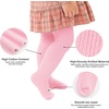 image:imageStelle Toddler Girls Tights Baby Cable Knit Thick Stockings Cotton Winter Warm Leggings Pantyhose 123 Pack1pink