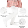 image:imageStelle Toddler Girls Tights Baby Cable Knit Thick Stockings Cotton Winter Warm Leggings Pantyhose 123 Pack1white