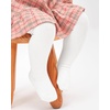 image:imageStelle Toddler Girls Tights Baby Cable Knit Thick Stockings Cotton Winter Warm Leggings Pantyhose 123 Pack1white