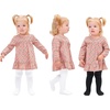 image:imageStelle Toddler Girls Tights Baby Cable Knit Thick Stockings Cotton Winter Warm Leggings Pantyhose 123 Pack2 White1 Black