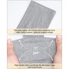 image:imageStelle Toddler Girls Tights Baby Cable Knit Thick Stockings Cotton Winter Warm Leggings Pantyhose 123 Pack2packgrey