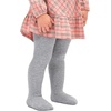 image:imageStelle Toddler Girls Tights Baby Cable Knit Thick Stockings Cotton Winter Warm Leggings Pantyhose 123 Pack2packgrey