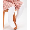 image:imageStelle Toddler Girls Tights Baby Cable Knit Thick Stockings Cotton Winter Warm Leggings Pantyhose 123 PackBlackwhitepink