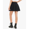 image:imageStelle Women Casual Skater Skirts with Shorts Underneath Basic Versatile Flared Mini SkortsBlack