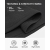image:imageStelle Women Casual Skater Skirts with Shorts Underneath Basic Versatile Flared Mini SkortsBlack