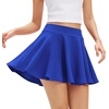 image:imageStelle Women Casual Skater Skirts with Shorts Underneath Basic Versatile Flared Mini SkortsCobalt Blue