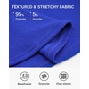 image:imageStelle Women Casual Skater Skirts with Shorts Underneath Basic Versatile Flared Mini SkortsCobalt Blue