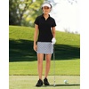 image:imageStelle Women Golf Polo Shirts Tennis Shirt Short Sleeve V Neck QuickDrying Collared TopBlack