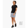 image:imageStelle Women Golf Polo Shirts Tennis Shirt Short Sleeve V Neck QuickDrying Collared TopBlack