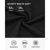 image:imageStelle Women Golf Polo Shirts Tennis Shirt Short Sleeve V Neck QuickDrying Collared TopBlack