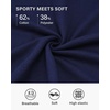image:imageStelle Women Golf Polo Shirts Tennis Shirt Short Sleeve V Neck QuickDrying Collared TopNavy