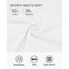 image:imageStelle Women Golf Polo Shirts Tennis Shirt Short Sleeve V Neck QuickDrying Collared TopWhite