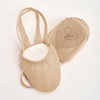 image:imageStelle Women Lyrical Shoes Half Soles Pirouettes Dance Canvas Turners  Highly stretch canvas Suede outsole Presewn elastic straps Pirouettes Lyrical dance Contemporary dance FlexibleSand