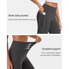 image:imageStelle Womens Fleece Lined Leggings 27 Thermal Winter Warm High Waisted Workout Yoga Pants with PocketCharcoal