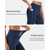image:imageStelle Womens Fleece Lined Leggings 27 Thermal Winter Warm High Waisted Workout Yoga Pants with PocketNavy