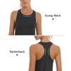 image:imageStelle Womens Tank Tops Workout Gym Exercise Athletic Yoga Tops Racerback Running Tank Top Loose FitCharcoal