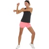 image:imageStelle Womens Tank Tops Workout Gym Exercise Athletic Yoga Tops Racerback Running Tank Top Loose FitCharcoal