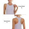 image:imageStelle Womens Tank Tops Workout Gym Exercise Athletic Yoga Tops Racerback Running Tank Top Loose FitHeather Lavender