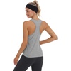 image:imageStelle Womens Tank Tops Workout Gym Exercise Athletic Yoga Tops Racerback Running Tank Top Loose FitLight Heather Grey