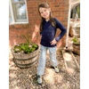 image:imageStelle Youth Girls Athletic Performance Long Sleeve Shirts V Neck Moisture Wicking Base Layer UndershirtNavy