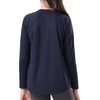 image:imageStelle Youth Girls Athletic Performance Long Sleeve Shirts V Neck Moisture Wicking Base Layer UndershirtNavy
