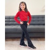 image:imageStelle Youth Girls Athletic Performance Long Sleeve Shirts V Neck Moisture Wicking Base Layer UndershirtRed