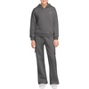 image:imageStelle Girls 2 Pieces Athletic Sweatsuit Casual Sweatshirts and Pants Long Sleeve Pull Over Outfits SetsCharcoal