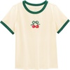 image:imageStelle Girls Graphic Tees Short Sleeve Girls Shirts Cute Tops Crew Neck Casual Basic Summer TShirt for Kids Teen 415 YearsCherryvanilla