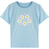 image:imageStelle Girls T Shirts Graphic Tees Short Sleeve Tshirts Crewneck Cute Summer Casual Basic Tops for Kids Teen 415 YearsWhite Bloomblue