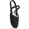 image:imageStelle Women Lyrical Shoes Half Soles Pirouettes Dance Canvas Turners  Highly stretch canvas Suede outsole Presewn elastic straps Pirouettes Lyrical dance Contemporary dance FlexibleBlack