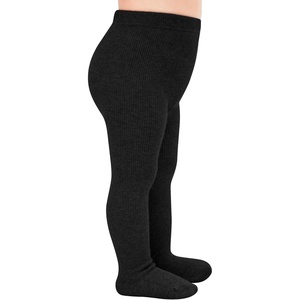 image:imageStelle Toddler Girls Tights Baby Cable Knit Thick Stockings Cotton Winter Warm Leggings Pantyhose 123 Pack1black