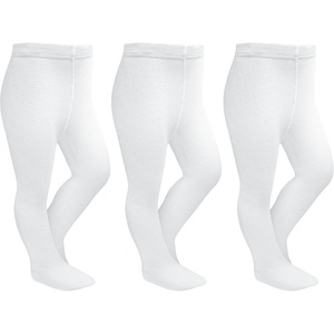 image:imageStelle Toddler Girls Tights Baby Cable Knit Thick Stockings Cotton Winter Warm Leggings Pantyhose 123 Pack3packwhite