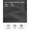 image:imageStelle 28 Wide Leg Yoga Pants Womens High Waisted Cozy Sweatpants Flowy Sports Athletic Lounge Pants with PocketsCharcoal