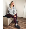 image:imageStelle Fleece Hoodies for Women Long Sleeve Sweatshirts Comfy Pullover Outfits Casual Tops with PocketsLight Grey