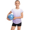 image:imageStelle Girls Athletic Shirts Short Sleeve Running Dry Fit Tops Kids Teens  Ombre Moisturewicking Quick dry Breathable Lightweight Soccer Training Sports Crewneck Active tshirts Summer TeeLavender