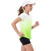 image:imageStelle Girls Athletic Shirts Short Sleeve Running Dry Fit Tops Kids Teens  Ombre Moisturewicking Quick dry Breathable Lightweight Soccer Training Sports Crewneck Active tshirts Summer TeeNeon Yellow