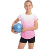 image:imageStelle Girls Athletic Shirts Short Sleeve Running Dry Fit Tops Kids Teens  Ombre Moisturewicking Quick dry Breathable Lightweight Soccer Training Sports Crewneck Active tshirts Summer TeeRose Petal
