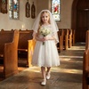 image:imageStelle Girls Dress Shoes Rhinestone Buckle Mary Janes for School Wedding  Sparkle buckle detail Hookandloop closure Cushioned comfort Flexible sole Flower girl Party Flats Low heelsPearl Glimmer