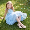 image:imageStelle Girls Dress Shoes Rhinestone Buckle Mary Janes for School Wedding  Sparkle buckle detail Hookandloop closure Cushioned comfort Flexible sole Flower girl Party Flats Low heelsGold