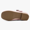 image:imageStelle Girls Dress Shoes Rhinestone Buckle Mary Janes for School Wedding  Sparkle buckle detail Hookandloop closure Cushioned comfort Flexible sole Flower girl Party Flats Low heelsPink