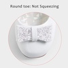 image:imageStelle Girls Mary Jane Dress Shoes Low Heel Glitter Patent Bow Kids Party Wedding Flower Girl School ShoesToddlerLittleBig KidElegant Square Bucklewhite